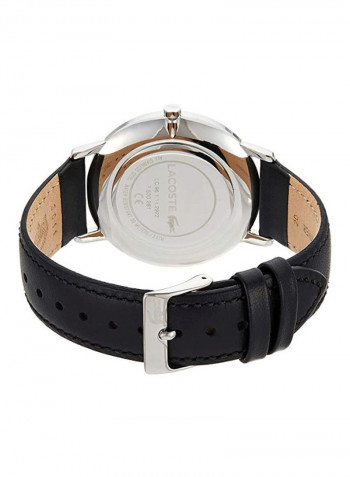 Men's Moon - Nov18 Leather Analog Wrist Watch 2011016