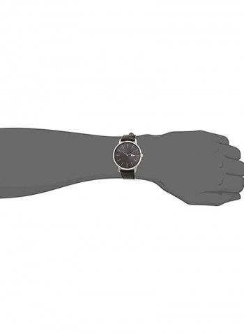 Men's Moon - Nov18 Leather Analog Wrist Watch 2011016