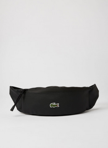 Coated Canvas Bumbag Noir
