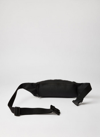 Coated Canvas Bumbag Noir