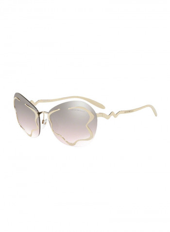 Women's Oval Sunglasses - Lens Size: 55 mm