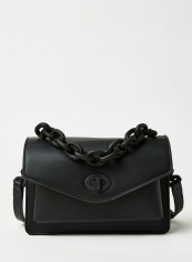 Flap Over Crossbody Bag Black reviews Flap Over Crossbody Bag Black