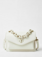 Flap Over Crossbody Bag White reviews Flap Over Crossbody Bag White