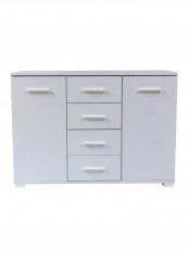 Mix Match 2-Door Sideboard White 39x85x120centimeter
