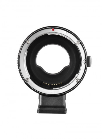 CM-AEF-MFT Lens Mount Adapter Ring For Sony EF/EF-S Lens To M4/3/Panasonic GH5/GH3/GH4/GX7/GF5/GF6/GX1/GM/Olympus PL5 PL6 OM-D E-M5 E-M1 Black/Silver