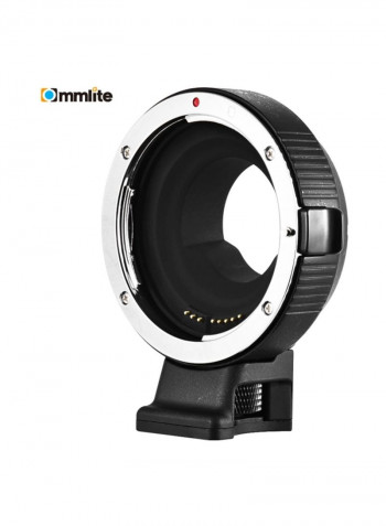 CM-AEF-MFT Lens Mount Adapter Ring For Sony EF/EF-S Lens To M4/3/Panasonic GH5/GH3/GH4/GX7/GF5/GF6/GX1/GM/Olympus PL5 PL6 OM-D E-M5 E-M1 Black/Silver