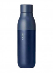 Self Cleaning USB Rechargeable Water Bottle Monaco Blue 26.4 x 7.6cm