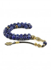 Lapis Lazuli Prayer Beads  with Sterling Silver Components