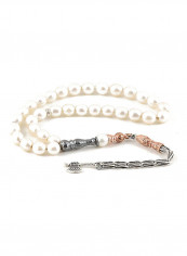 Pearl Prayer Beads with Sterling Silver components