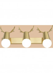 Copper Antler Wall Lamp Multicolour 55x55x20centimeter