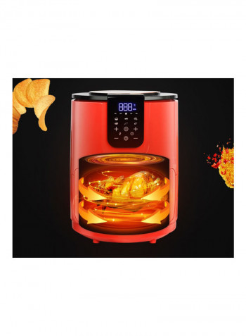 Electric Oil Free Air Fryer Machine 3.5 l 1400 W P-AA2394R Red/Black