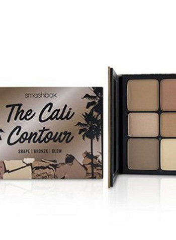 The Cali Contour Shape/ Bronze/ Glow Palette 20.56G/0.69 OZ