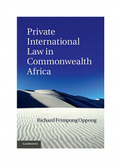 Private International Law In Commonwealth Africa Hardcover