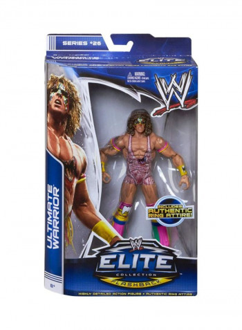 Elite Collection Series 26 Ultimate Warrior Action Figure 6-Inch BHJ88 6inch
