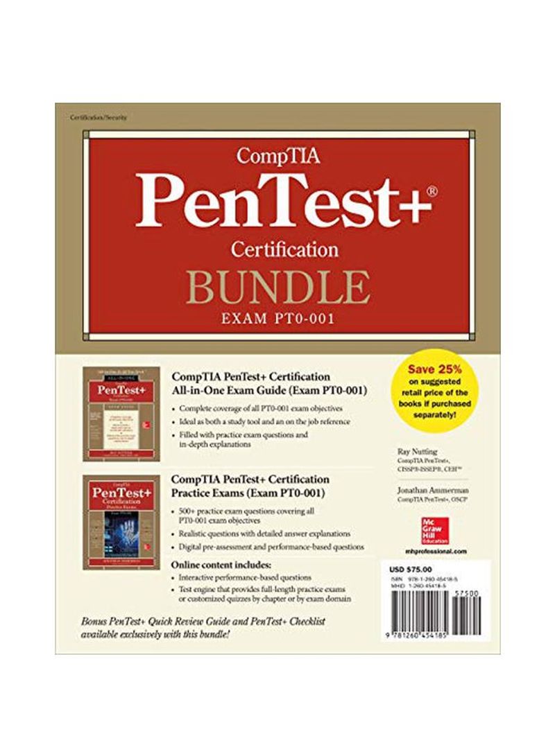 Comptia Pentest+ Certification Bundle (exam Pt0-001) Paperback