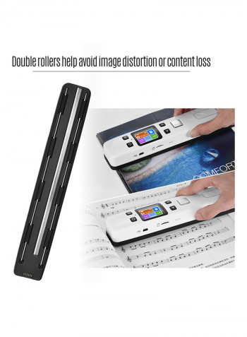 Wand Document And Images Scanner White