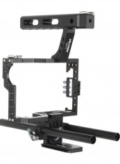 Camera Cage Mount For Panasonic GH4/GH3 Camera Black
