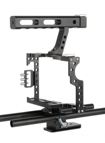 Camera Cage Mount For Panasonic GH4/GH3 Camera Black