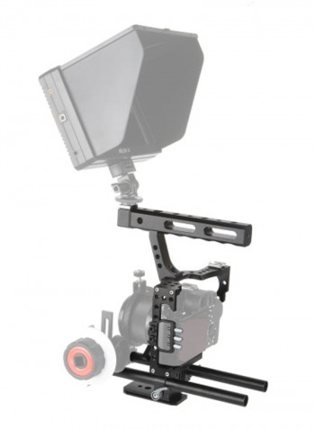 Camera Cage Mount For Panasonic GH4/GH3 Camera Black
