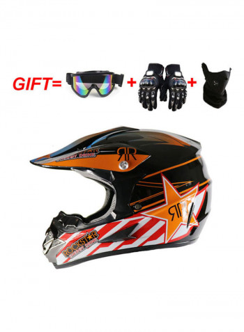 5-Piece Off-Road Motorcycle Helmet