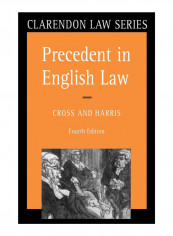 Precedent In English Law Paperback