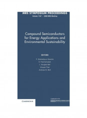 Comp Semiconductors For Energy Applications And Environmental Sustainability Hardcover English