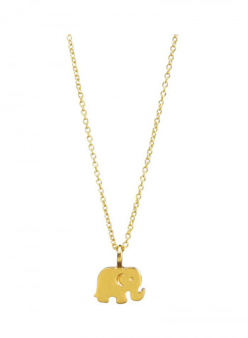 Elephant Designed Pendant Necklace