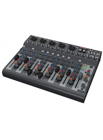 Premium 10-Input 2-Bus Mixer With Multi-FX Processor 1002B Grey/Red/Blue