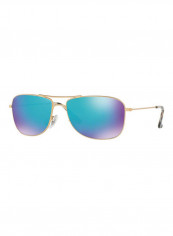 Full Rim Rectangular Sunglasses - Lens Size: 59 mm
