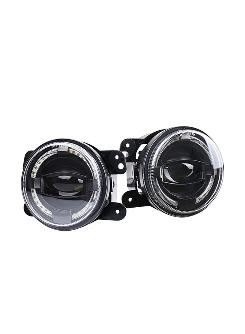 Pack Of 2 LED Headlight For Jeep