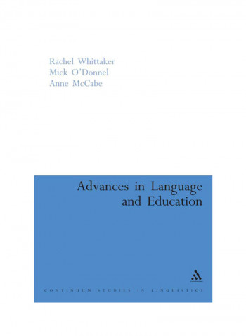 Advances In Language And Education Hardcover