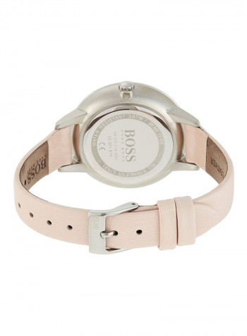 Women's Leather Chronograph Wrist Watch 1502419