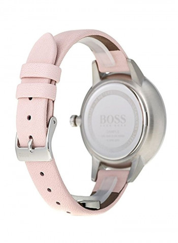 Women's Leather Chronograph Wrist Watch 1502419