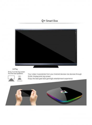 Q Plus 6K Android TV Box XD4989606 Black