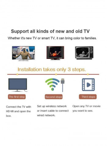 Q Plus 6K Android TV Box XD4989606 Black