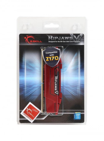 Ripjaws V DDR4 RAM 8GB Red/Black