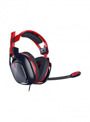 Gaming Headset A40 Tr X-Edition For Xbox One /PS4 /PC /Mac Black/Red