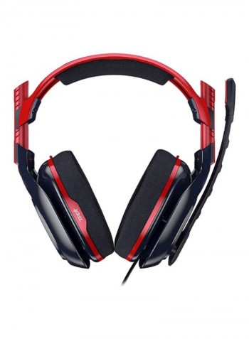 Gaming Headset A40 Tr X-Edition For Xbox One /PS4 /PC /Mac Black/Red