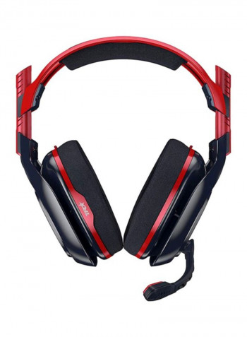 Gaming Headset A40 Tr X-Edition For Xbox One /PS4 /PC /Mac Black/Red