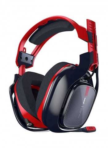 Gaming Headset A40 Tr X-Edition For Xbox One /PS4 /PC /Mac Black/Red