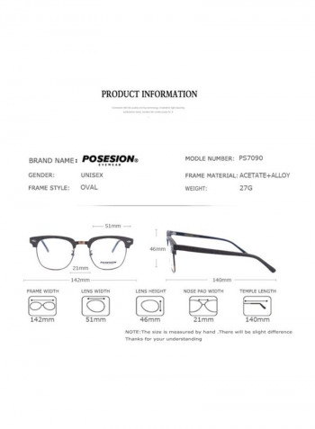 Square Eyeglasses PS7090