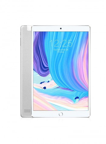 10.1 inch Android Tablet PC Octa Core 3G Dual SIM Card + 64GB IPS Screen FHD 27.8 x 20سم فضي