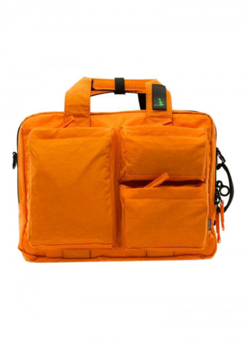 Kamura Le Cartelle Travel Business Bag Orange