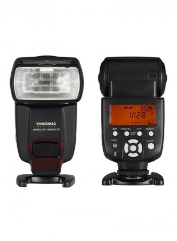 Wireless Slave Flash Speedlite For Nikon DSLR Camera Black