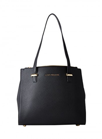 Polyester Blend Handbag LWHB02115BLACK Black