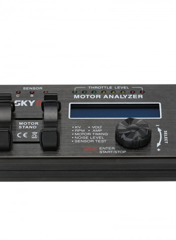Brushless Motor Analyzer With LCD Display Screen 17 x 5.5 x 12.5cm