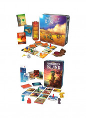 Pack Of 2 Forbidden Desert And Forbidden Island Board Games Bundle