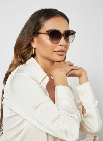 Women's Embellished Sunglasses - Lens Size: 56 mm
