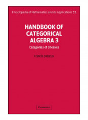 Handbook Of Categorical Algebra 3 Paperback 1st edition