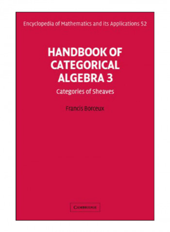 Handbook Of Categorical Algebra 3 Paperback 1st edition